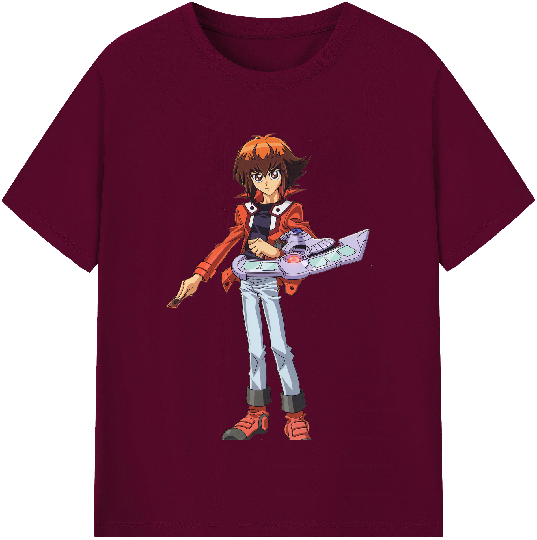 （画像用） 遊☆戯☆王 Yu-Gi-Oh! レディースカジュアルプリントTシャツ（綿100％）